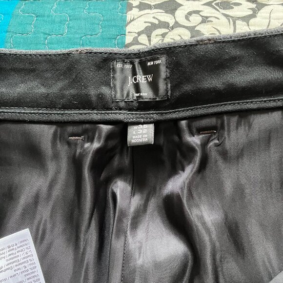 J. Crew classic creased trouser in Japanese wool blend, 35x32 - Picture 6 of 7